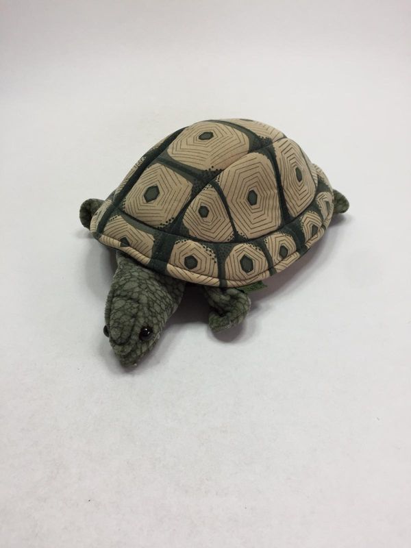 Schildkröte Handpuppe Folkmanis liegend 28 cm selten