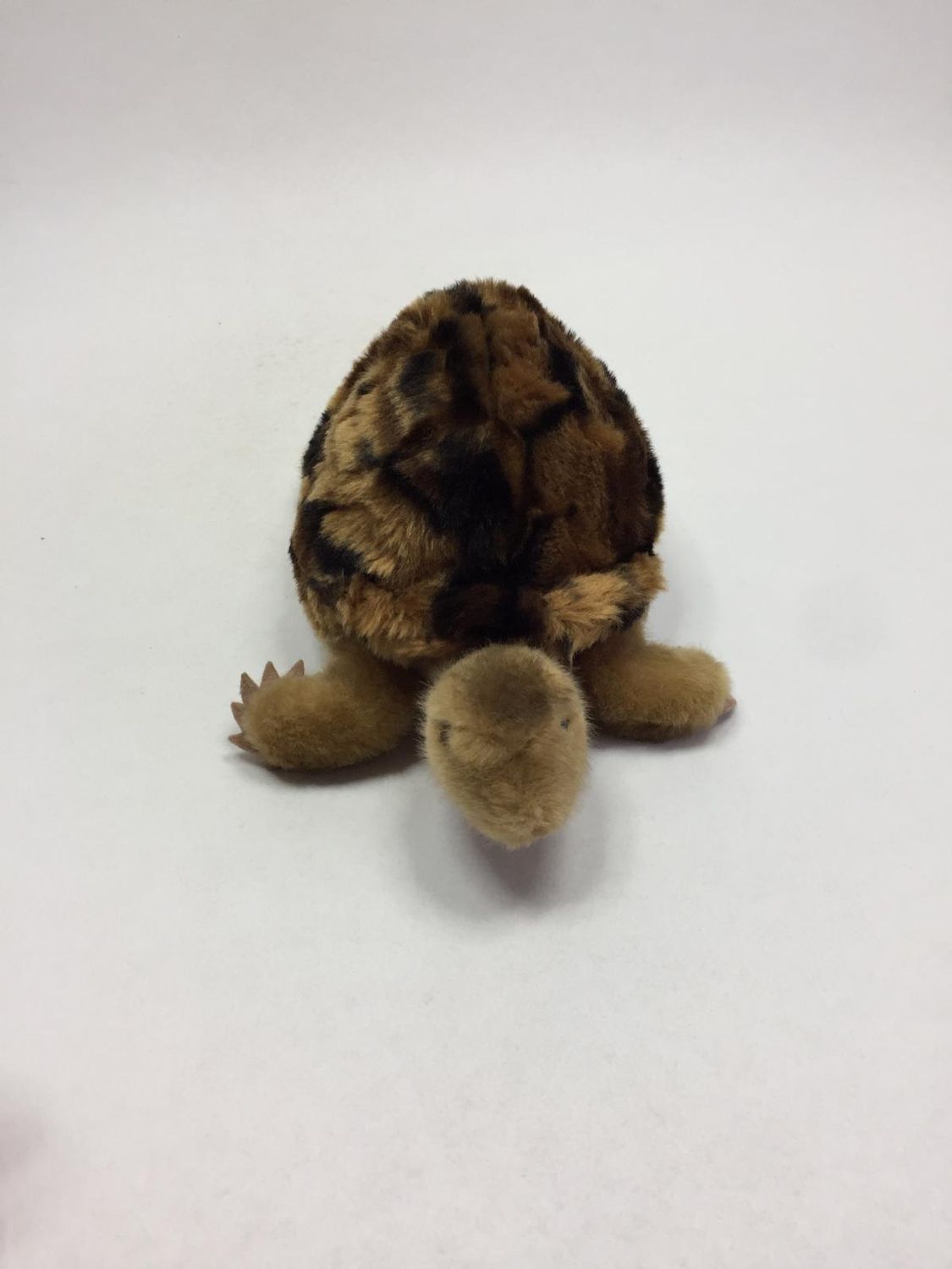 Steiff Schildkröte Slo 068423 mit Knopf und Fahne liegend 25 cm Rarität