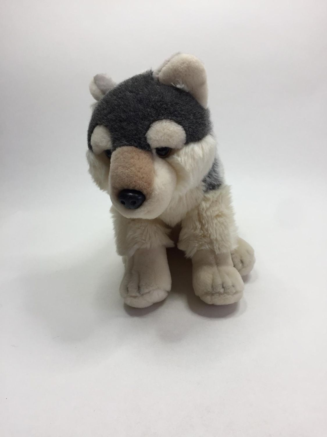 Wolf Lovy sitzend 33 cm Sammlerstück