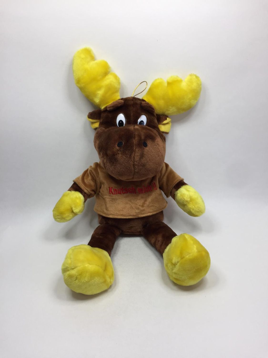 Elch Knuffel stehend 60 cm selten