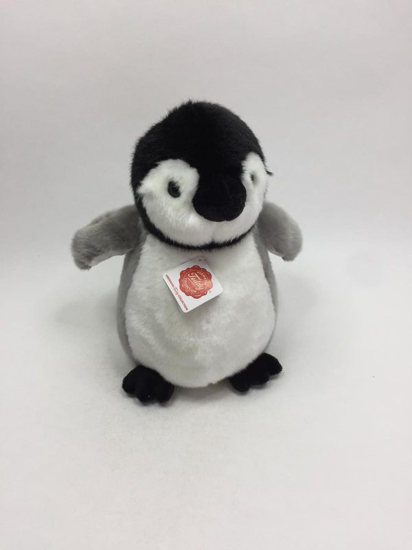 Pinguin Teddy Hermann stehend 28 cm Sammlerstück Neuwertig mit Etikett