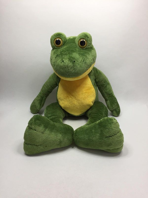 XXL Frosch Kuschelwuschel stehend 70 cm 0,84 kg sehr selten