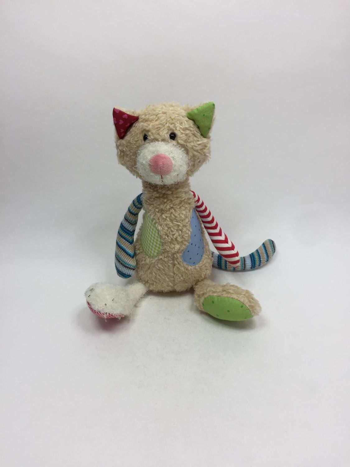 Katze Sigikid Patchwork Sweety stehend 30 cm selten
