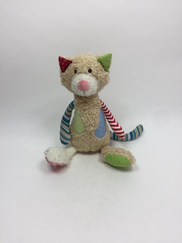 Katze Sigikid Patchwork Sweety stehend 30 cm selten
