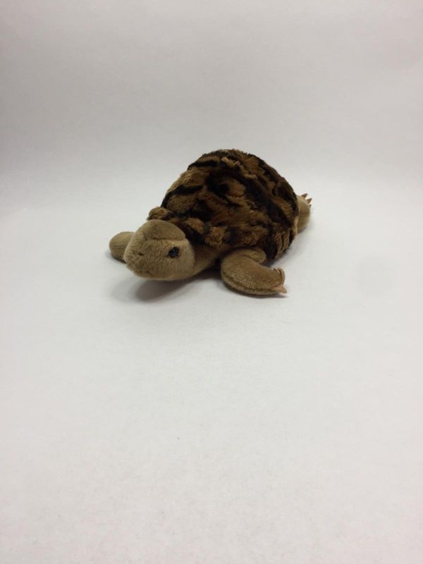 Steiff Schildkröte Slo 068362 mit Knopf und Fahne liegend 32 cm Mega Rarität