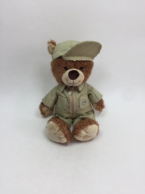Teddy Lufthansa stehend 30 cm Rarität