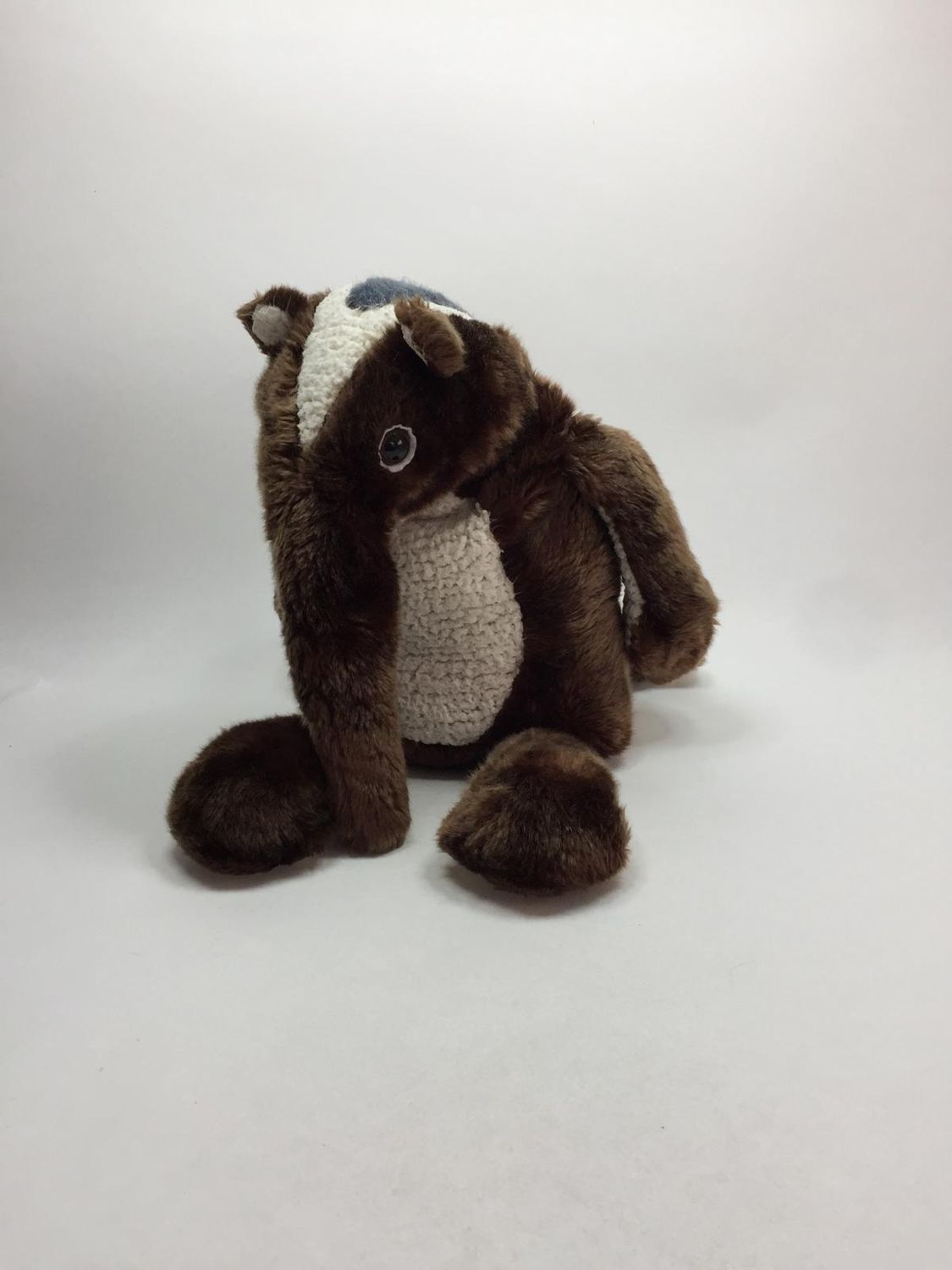 Ameisenbär Handpuppe Beleduc stehend 60 cm Mega Rarität