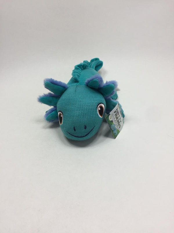 Axolotl Knitty Friends liegend 31 cm Neuwertig mit Etikett