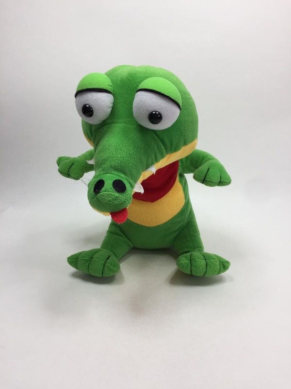 Krokodil Toy Trade stehend 38 cm sehr selten Krokodil Toy Trade stehend 38 cm sehr selten