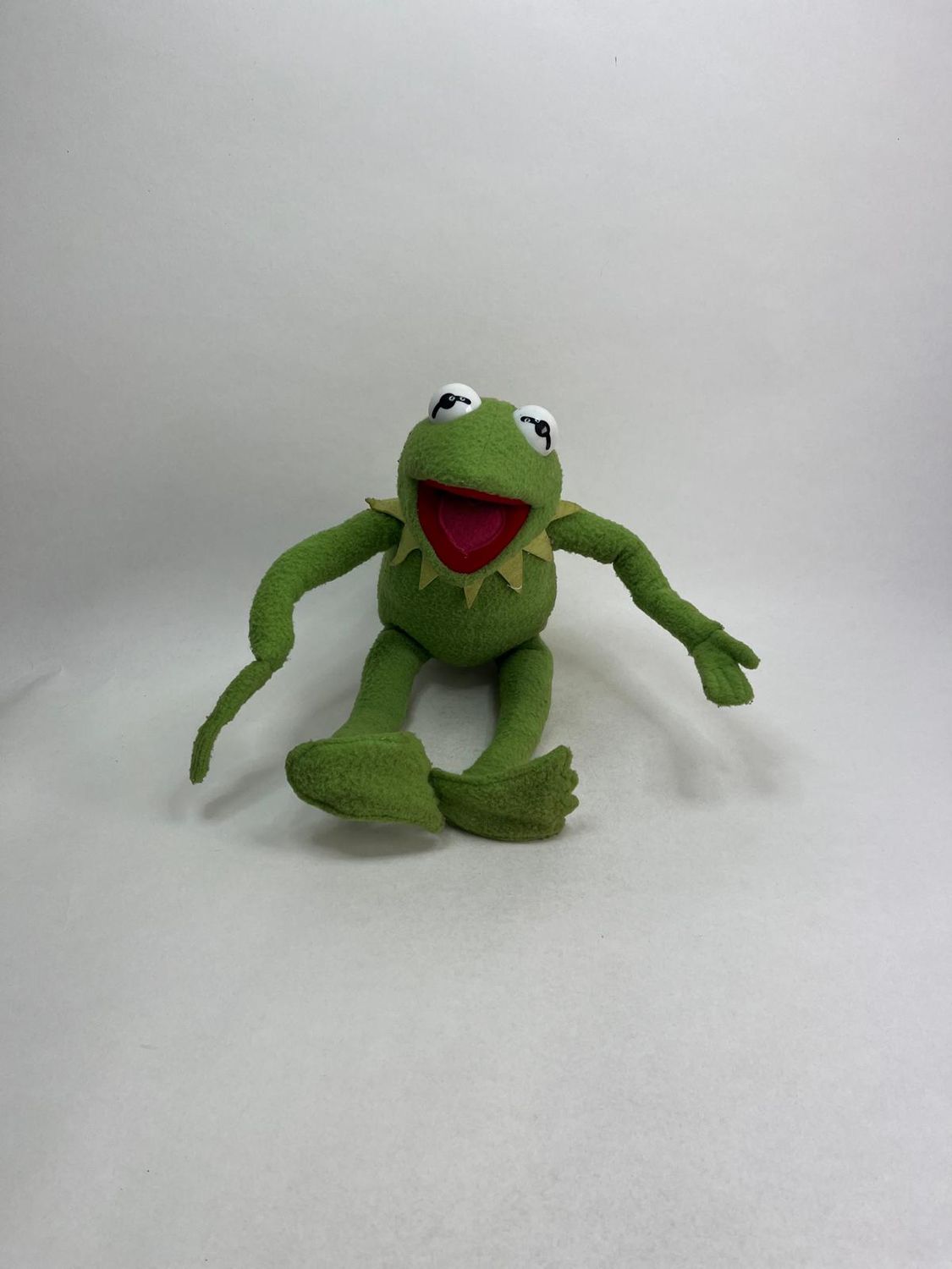 Kermit Der Frosch Knuffel stehend 50 cm Vintage Rarität und Sammlerstück
