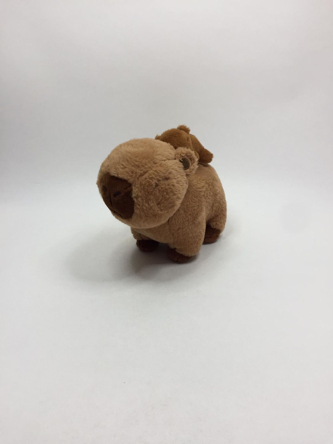 Schwein Wasserschwein Capybara mit Baby Posh Paws  stehend 23 cm Sammlerstück