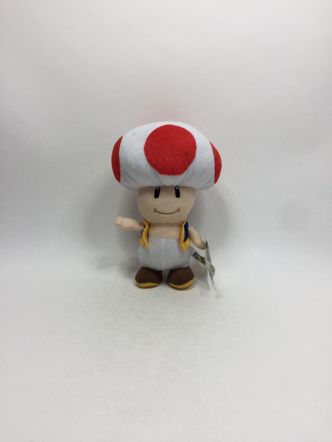 Super Mario Pilz Toad PMS stehend 25 cm Sammlerstück und Rarität Neuwertig mit Etikett