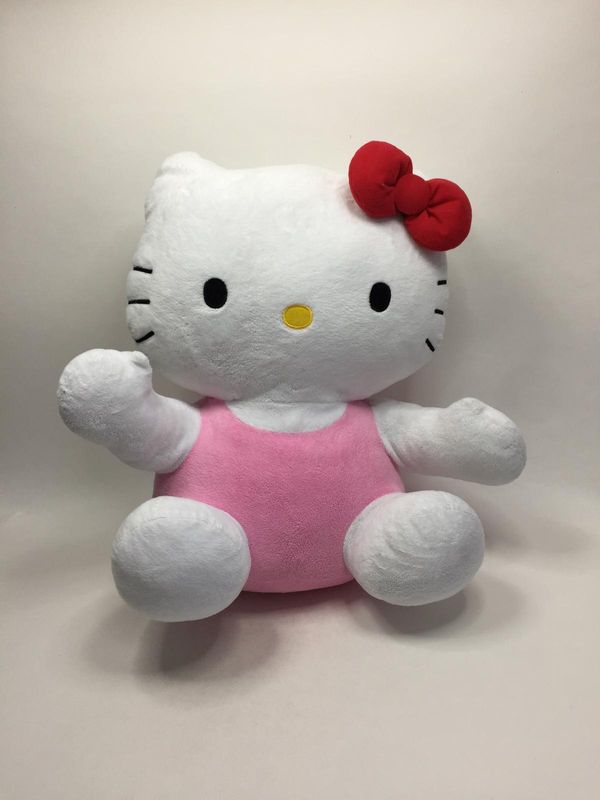 XXL Hello Kitty Katze Knuffel sitzend 45 cm 0,9 kg Sammlerstück