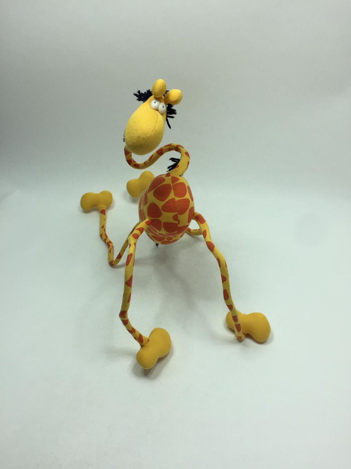 Giraffe Mordillo Knuffel stehend 50 cm selten
