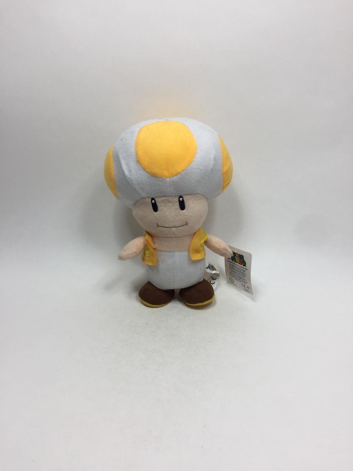 Super Mario Pilz Toad PMS stehend 28 cm Sammlerstück und Rarität Neuwertig mit Etikett