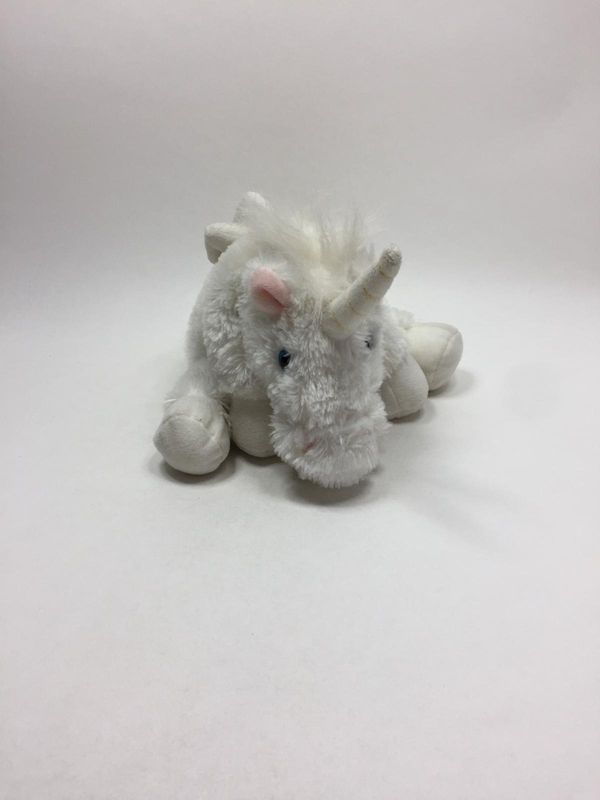 Einhorn Handpuppe Bastitoys sitzend 30 cm selten