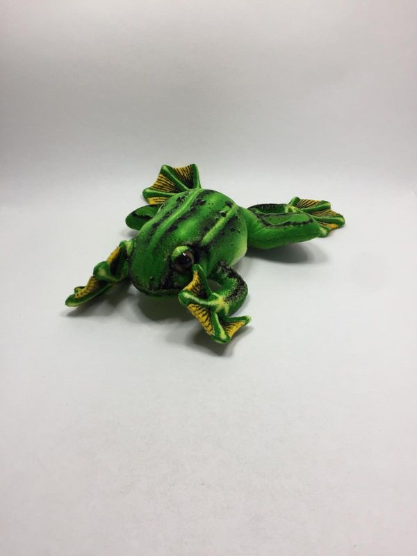Frosch Salve Toys liegend 45 cm Mega selten