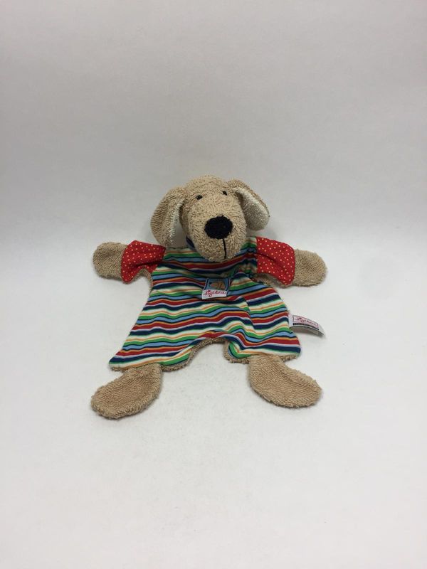 Schnuffeltuch / Schmusetuch Hund Sigikid "Funny Fuffu" stehend 33 cm Sammlerstück