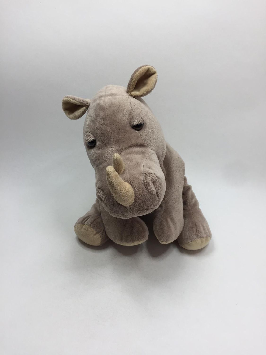 Nashorn Jungolo from Africa sitzend 40 cm sehr selten