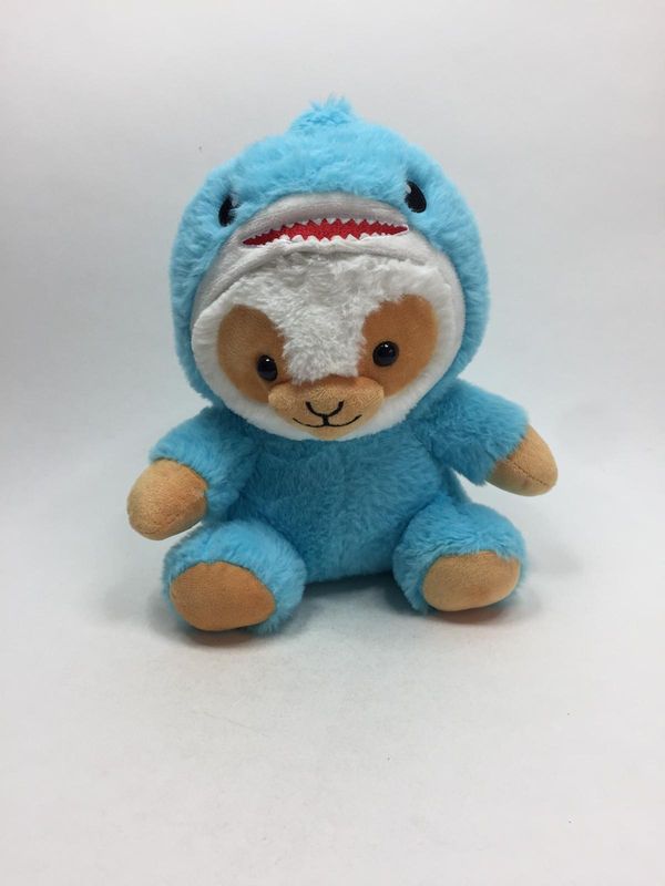 Lama im Haikostüm Jafri Toys sitzend 30 cm selten