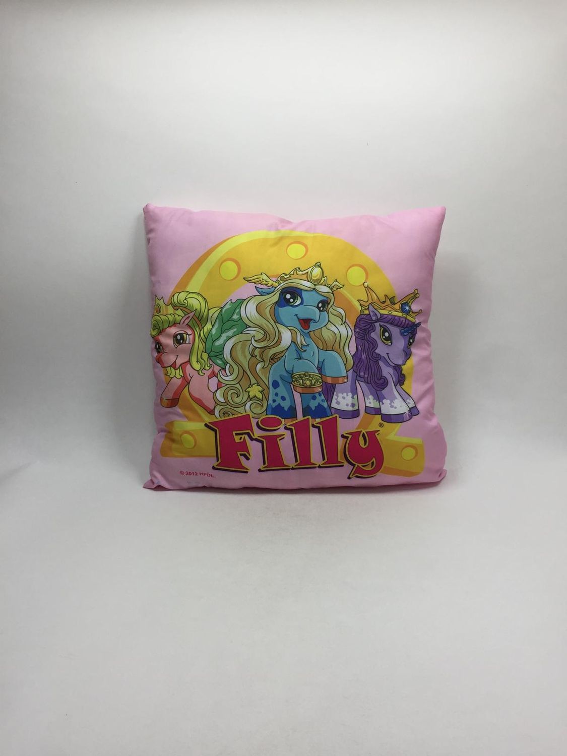 Deko Kissen Filly Knuffel stehend 40*40 cm selten