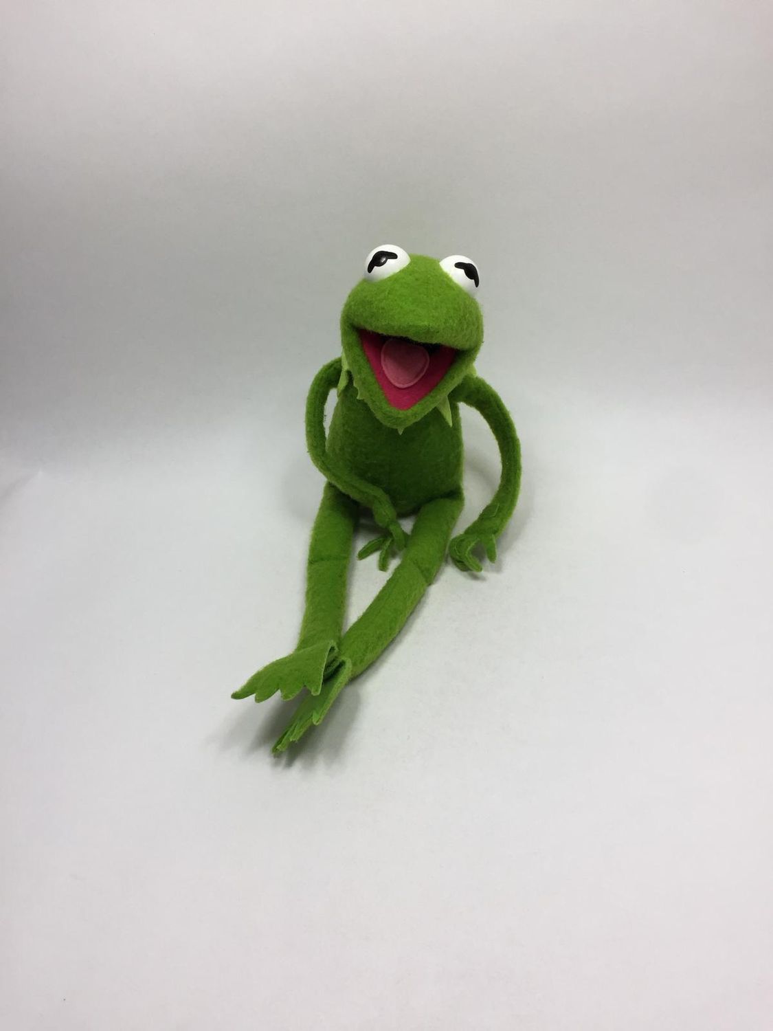 Kermit Der Frosch Fisher Price Toys stehend 50 cm Rarität und Sammlerstück
