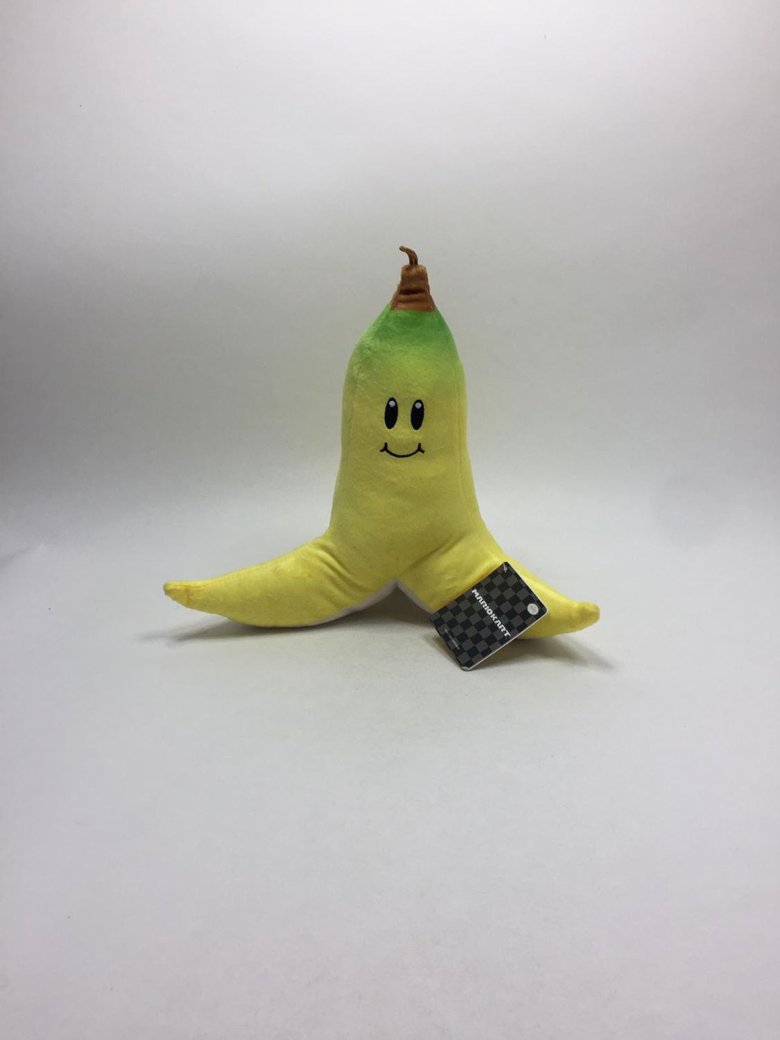 Super Mario Mario Kart Mocchi-Mocchi Banane Nintendo stehend 30 cm Sammlerstück und Rarität Neuwertig mit Etikett
