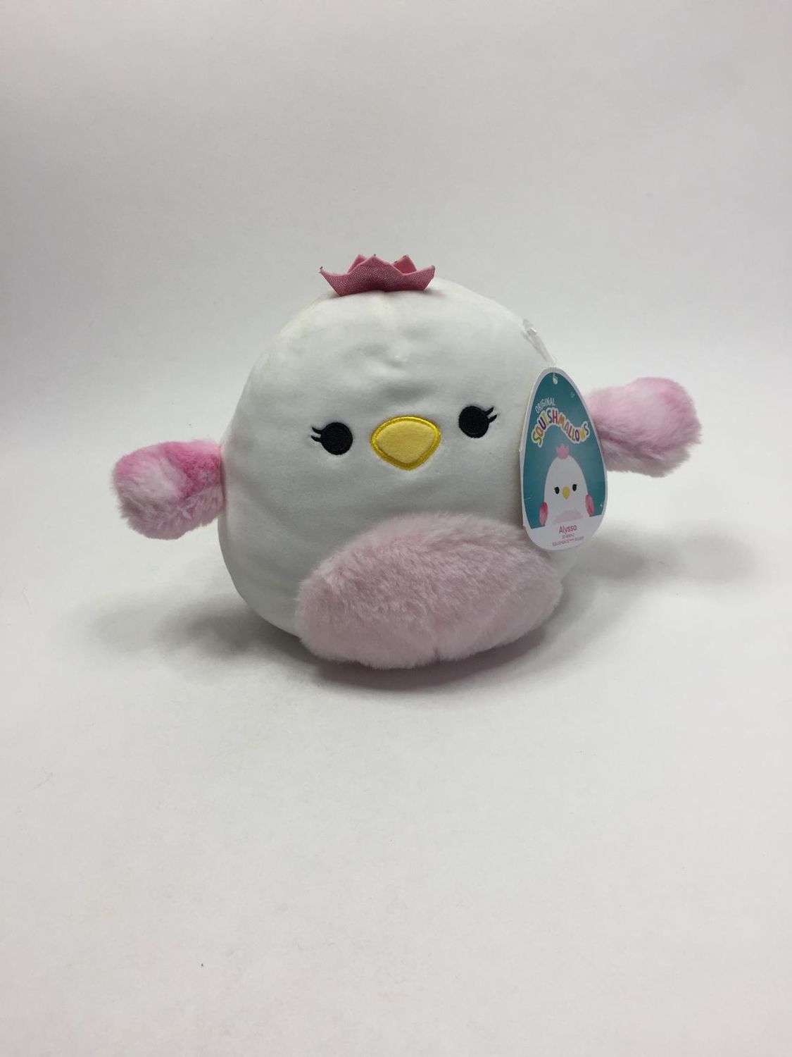 Schwan Squishmallows Kellytoy "Alyssa" stehend 20 cm Sammlerstück Neuwertig mit Etikett