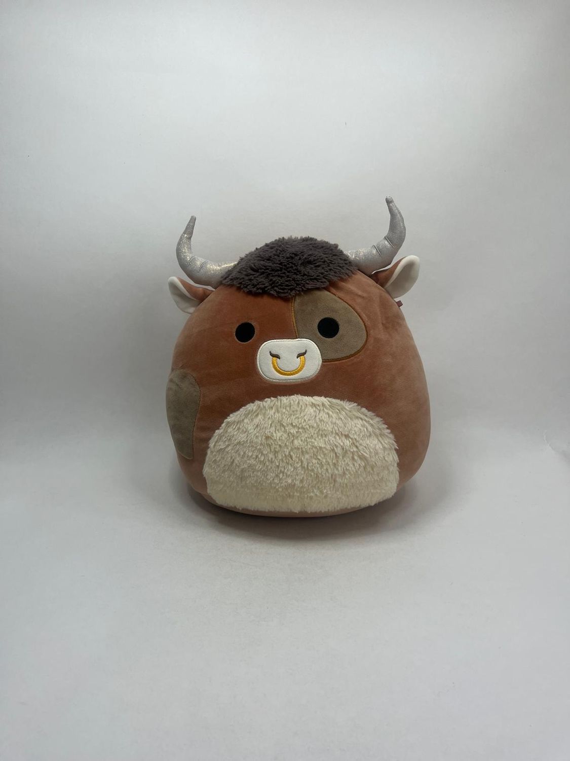 Schottisches Hochlandrind Büffel Kuh Stier Bison Squishmallows Kellytoy "Shep" stehend 37 cm Sammlerstück