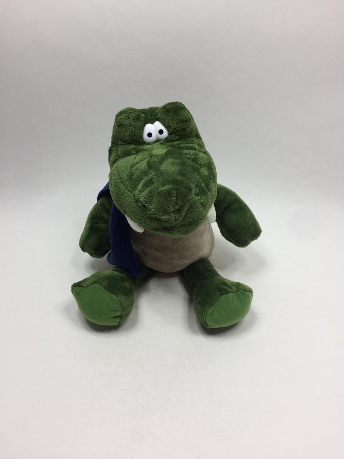 Krokodil Handpuppe Bastitoys stehend 38 cm Rarität