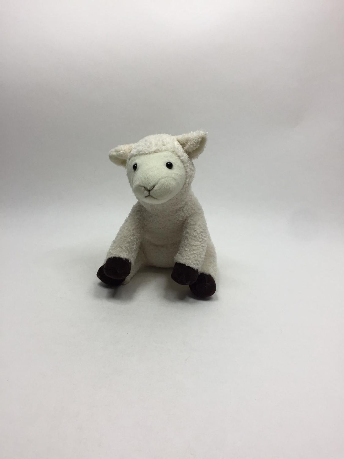 Schaf Knuffel sitzend 25 cm sehr selten
