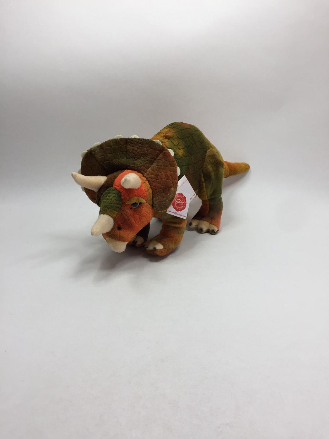 Dinosaurier Teddy Hermann stehend 45 cm Neuwertig mit Etikett