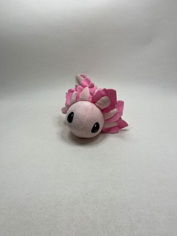 Axolotl KG Hamburg liegend 40 cm Mega selten