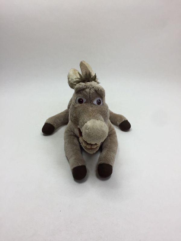 Shrek Esel DreamWorks liegend 30 cm sehr selten Shrek Esel DreamWorks liegend 30 cm sehr selten