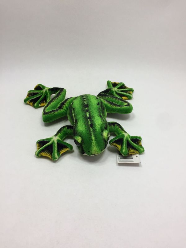 Frosch Uni-Toys liegend 30 cm Mega selten mit Etikett Frosch Uni-Toys liegend 30 cm Mega selten mit Etikett