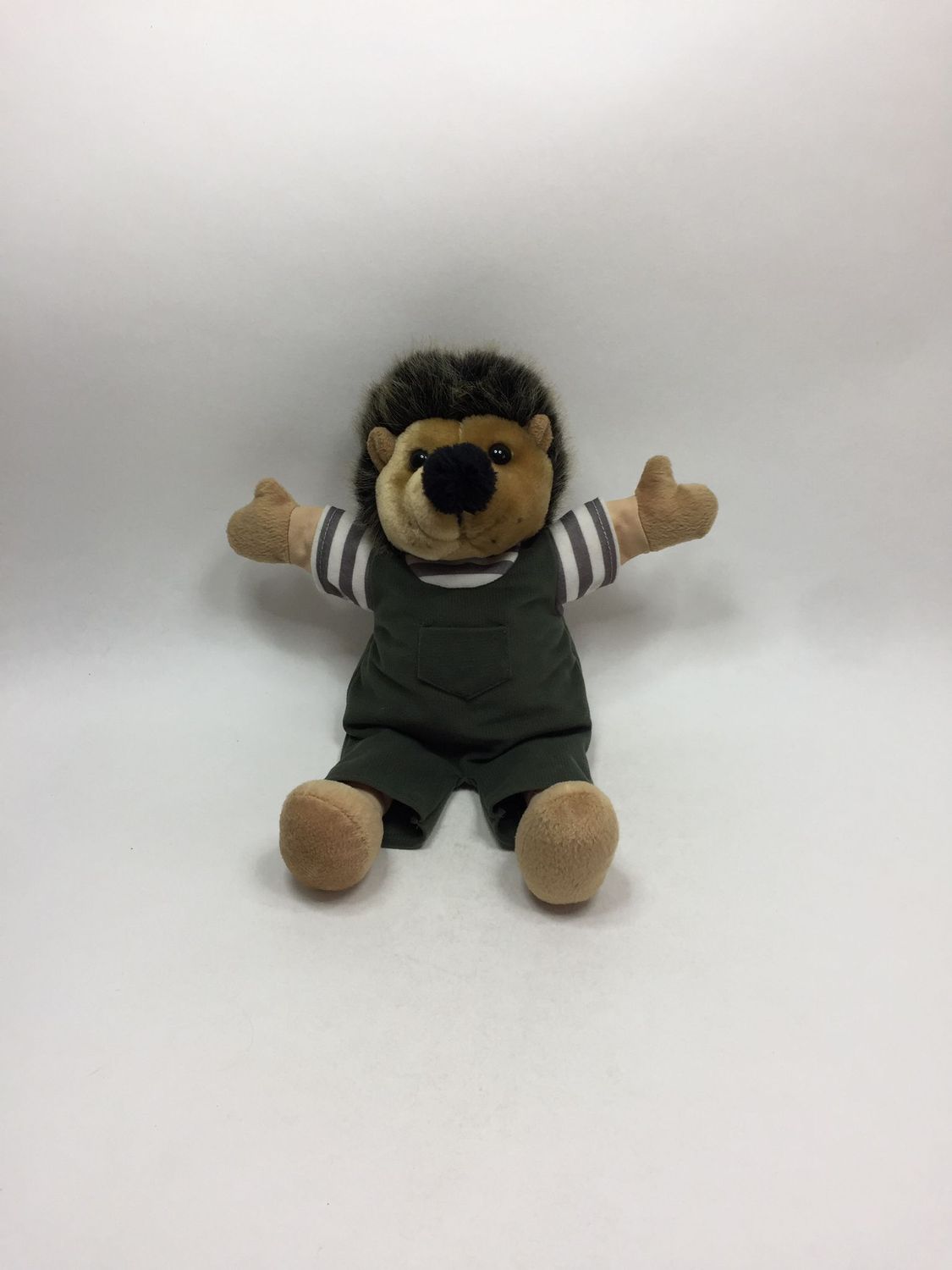 Igel Handpuppe X-Toys stehend 38 cm selten