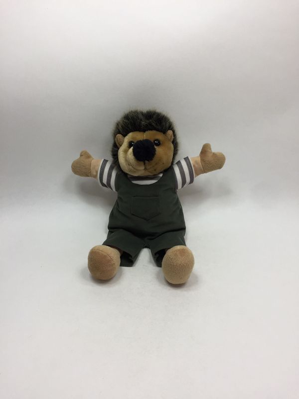 Igel Handpuppe X-Toys stehend 38 cm selten Igel Handpuppe X-Toys stehend 38 cm selten