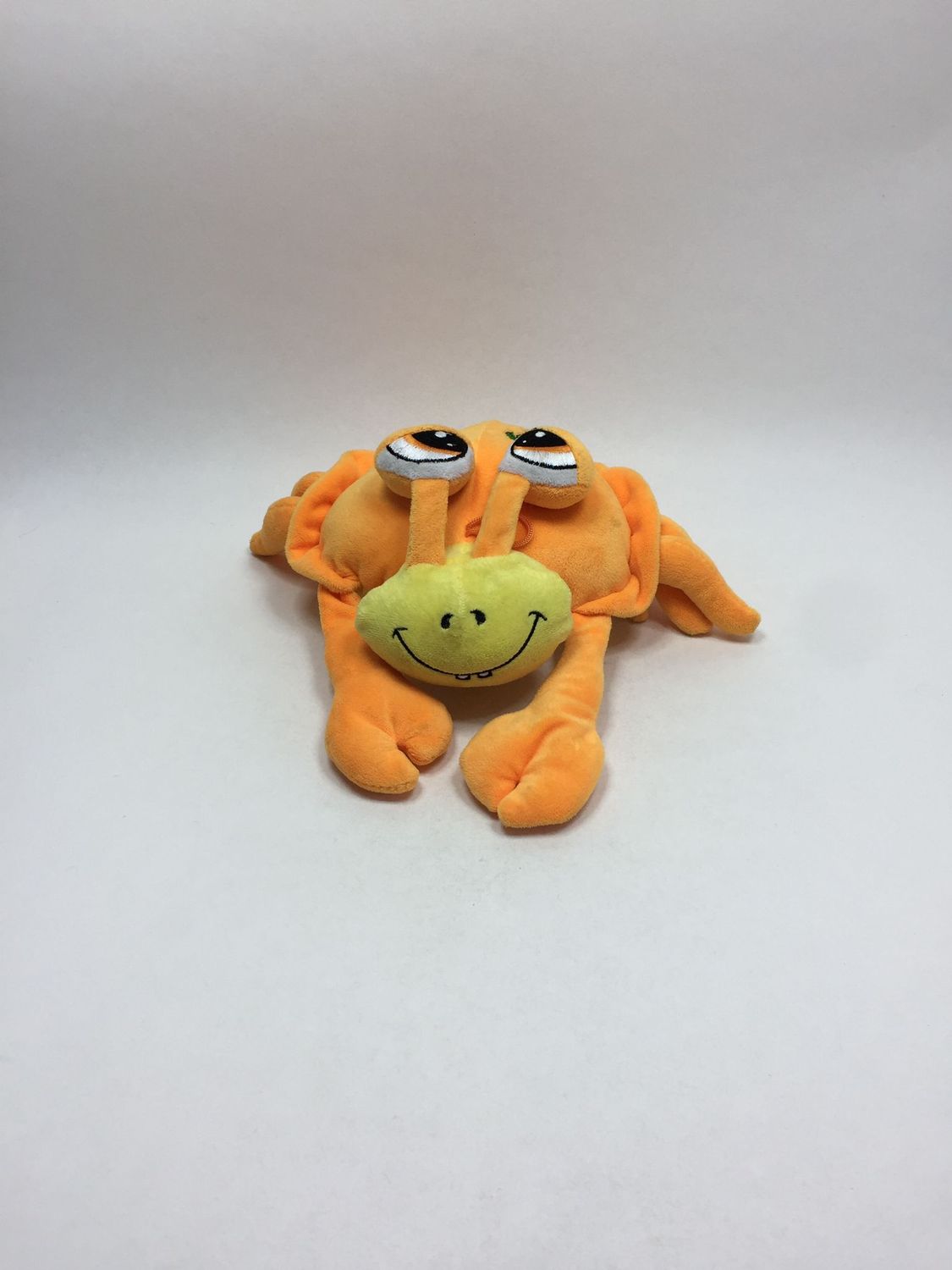 Krabbe Krebs Knuffel liegend 18 cm Rarität