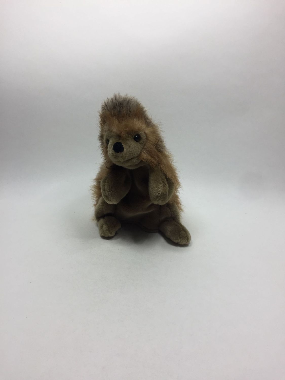 Igel Handpuppe Wasi stehend 28 cm selten
