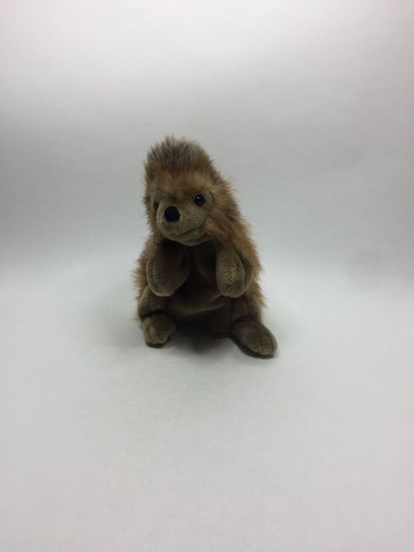 Igel Handpuppe Wasi stehend 28 cm selten Igel Handpuppe Wasi stehend 28 cm selten