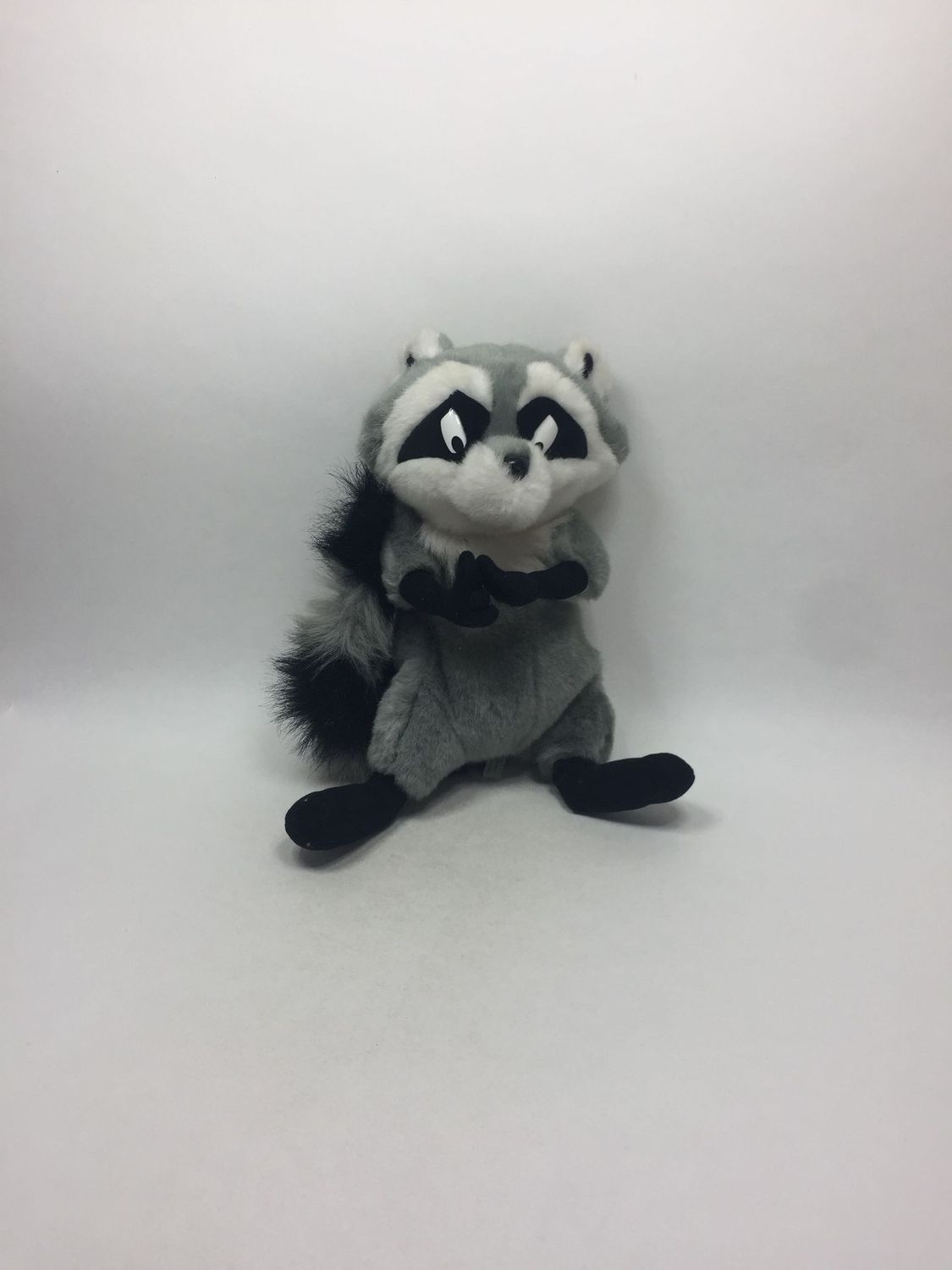 Disney Pocahontas Waschbär Meeko Mattel stehend 35 cm Sammlerstück