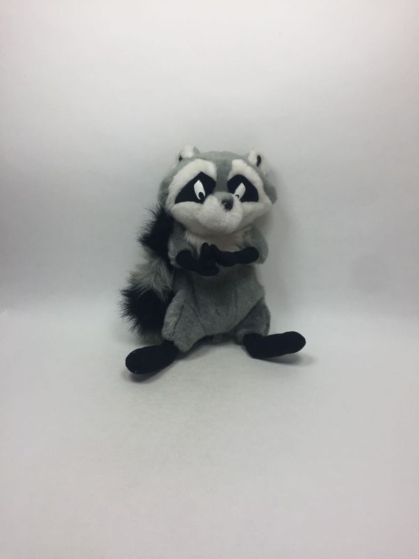 Disney Pocahontas Waschbär Meeko Mattel stehend 35 cm Sammlerstück