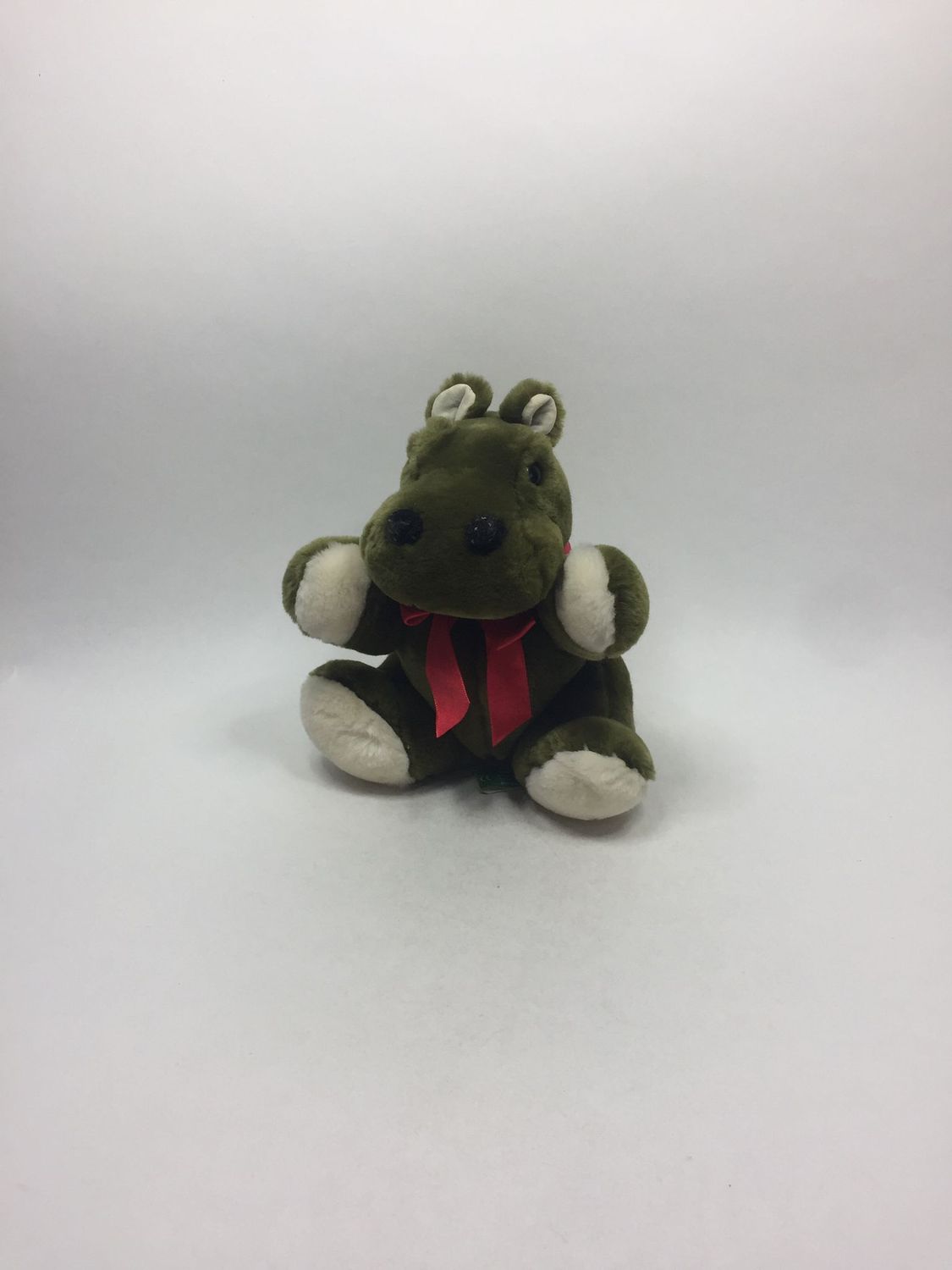 Nilpferd Kikeriki sitzend 25 cm selten