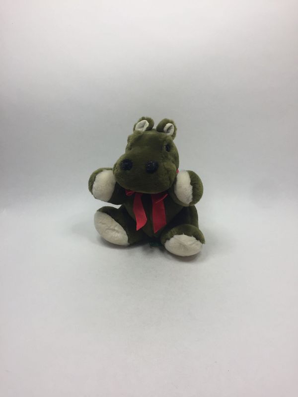 Nilpferd Kikeriki sitzend 25 cm selten Nilpferd Kikeriki sitzend 25 cm selten