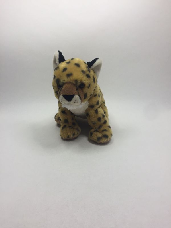 Leopard / Gepard Wild Republic sitzend 28 cm selten Leopard / Gepard Wild Republic sitzend 28 cm selten