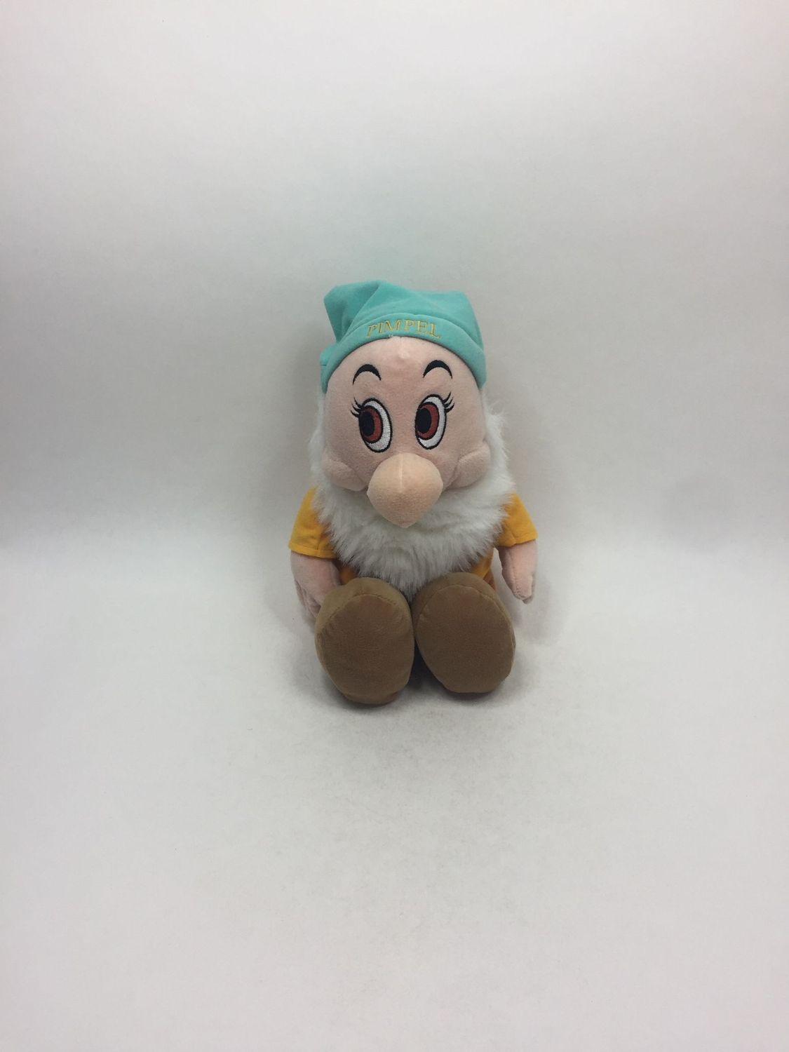 Disney Bashful Pimpel 7 Zwerge Knuffel stehend 33 cm selten