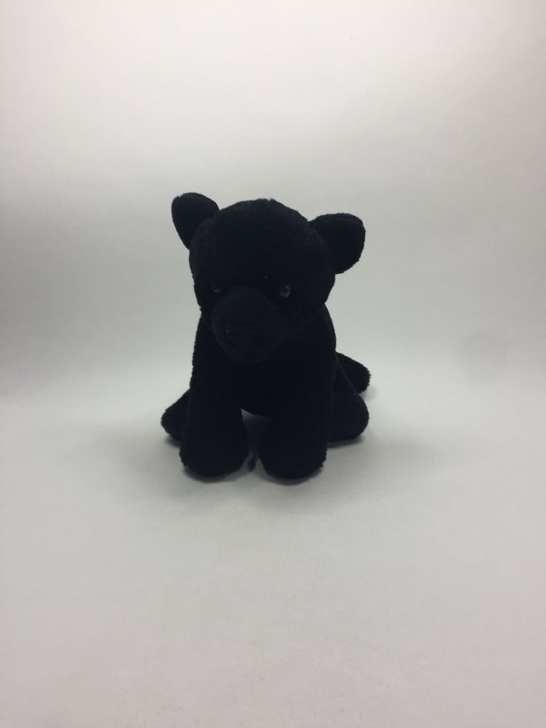 Panther Knuffel sitzend 35 cm selten