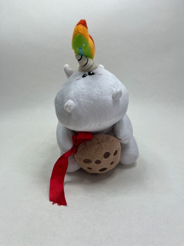 Einhorn Pummeleinhorn mit Keks sitzend 28 cm Sammlerstück Einhorn Pummeleinhorn mit Keks sitzend 28 cm Sammlerstück