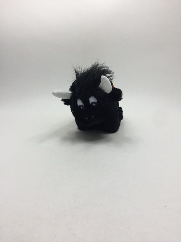 Schottisches Hochlandrind Büffel Kuh Stier Bison Knuffel sitzend 22 cm Sammlerstück