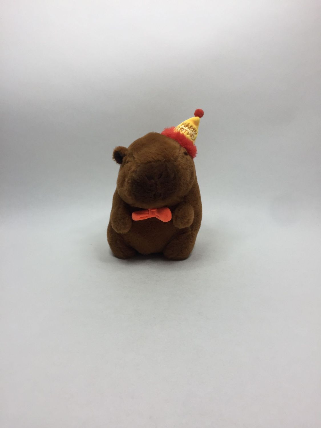 Schwein Wasserschwein Capybara Knuffel stehend 23 cm selten